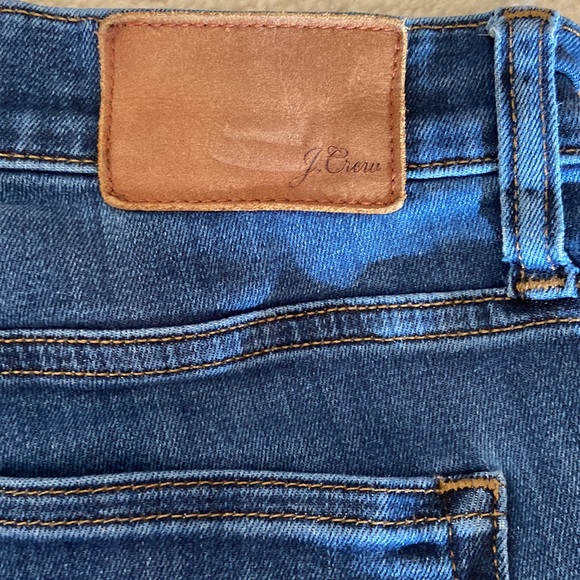 j crew high rise toothpick jeans / denim - Picture 3 of 8